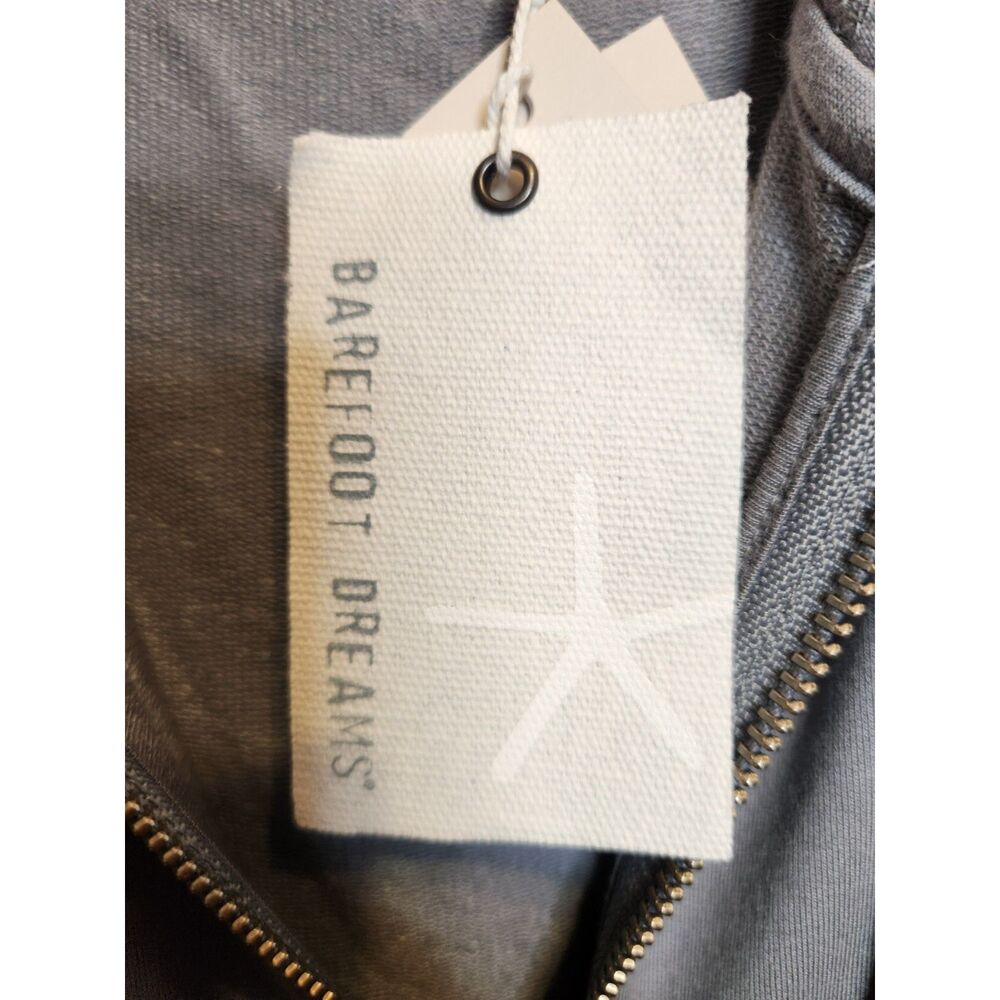 Barefoot Dreams Malibu Collection Lux Lounge Gray Hoodie Women's Size 2X NWT! - Picture 7 of 8